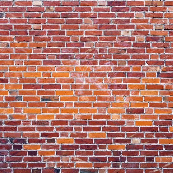 붉은 벽돌 벽 벽돌의 일부 — 스톡 사진