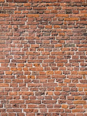 eski ortaçağ tuğla duvar duvar parçası