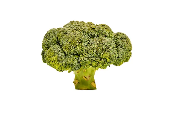 Ljusa huvudet av broccoli, närbild — Stockfoto