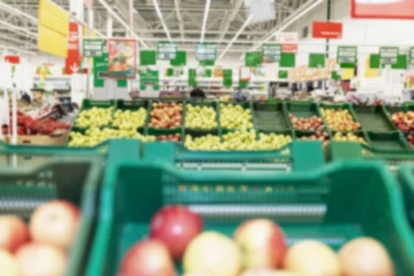 Departamento Legumes Com Uma Ampla Seleção Grande Supermercado Vegetarianismo Estilo — Fotografia de Stock