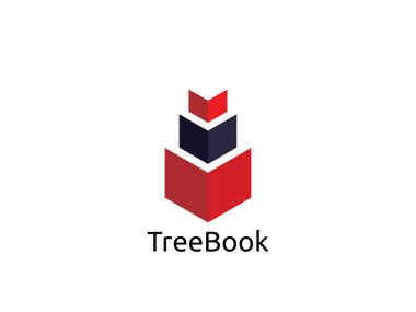 Özet kitabı logo tasarım şablonu vektör çizim