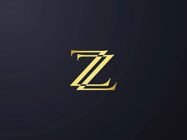 Eerste letter Z logo sjabloon. Alfabet symbool voor Corporate Business Identity vectorillustratie. — Stockvector