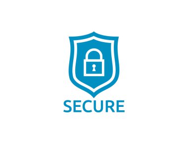 kalkan satırı simgesi, Internet Vpn güvenlik kavramı vektör illustrat