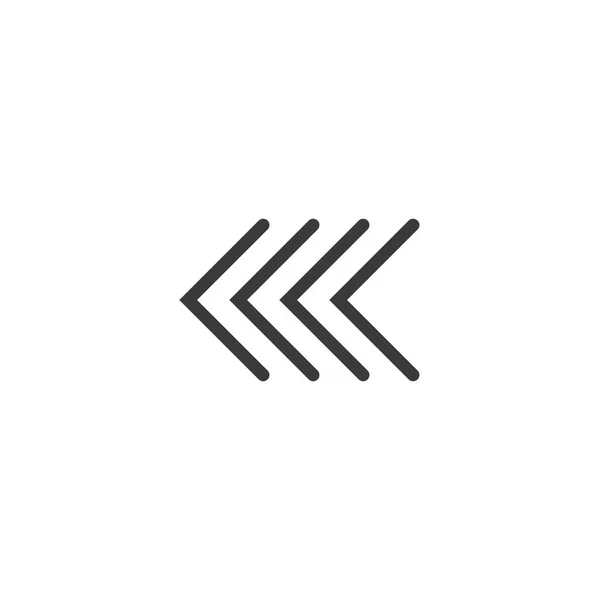 上矢印アイコン。Ui、アプリケーション、web サイト、ロゴのための白い背景でフラット スタイルと完璧なピクセルを分離。ベクトル図. — ストックベクタ