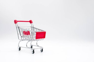 Boş minyatür alışveriş sepeti