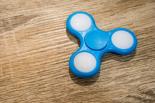 Fidget azul spinner — Foto de Stock