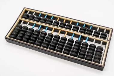 Beyaz üzerine antika abacus