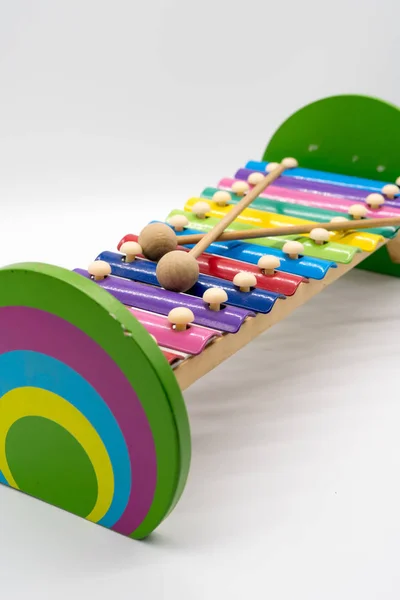 Xylophone toy with 12 colorful tunes — Stock Photo, Image