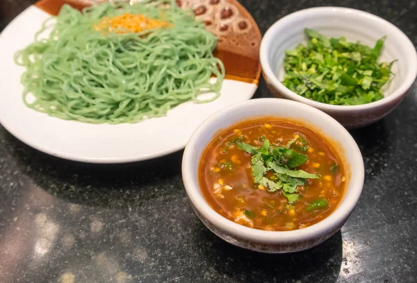 Ingredientes para olla caliente en estilo tailandés —  Fotos de Stock