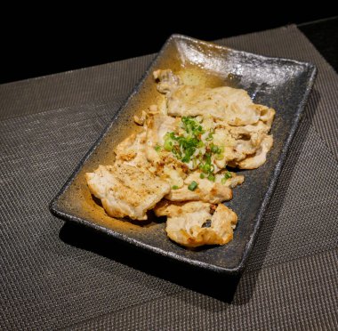 Japon domuz eti Tepanyaki biftek