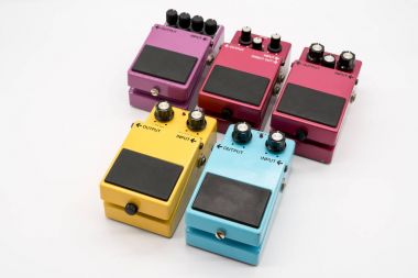 Vintage gitar pedal grubu