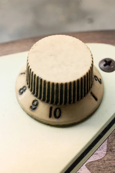 Vintage gitár knob részlete — Stock Fotó