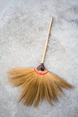 saman süpürge hazır sinek veya süpürme