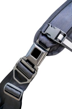 Naylon kayış ve omuz desteği ile metal küçük kilit kadar kapalı 