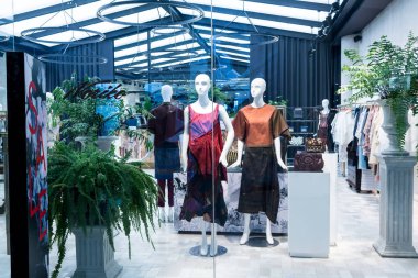 Emquatier, Bangkok, Tayland, Eylül 2, 2017 dükkanında Noriko