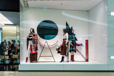 Emquatier, Bangkok, Tayland, 23 Eylül 2017 dükkanında Chanel