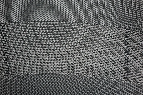 Black and grey synthetic nylon fabric weave for texture — Stock Photo, Image