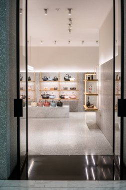 Emquatier, Bangkok, Tayland, 8 Mar 2018 dükkanında Valentino