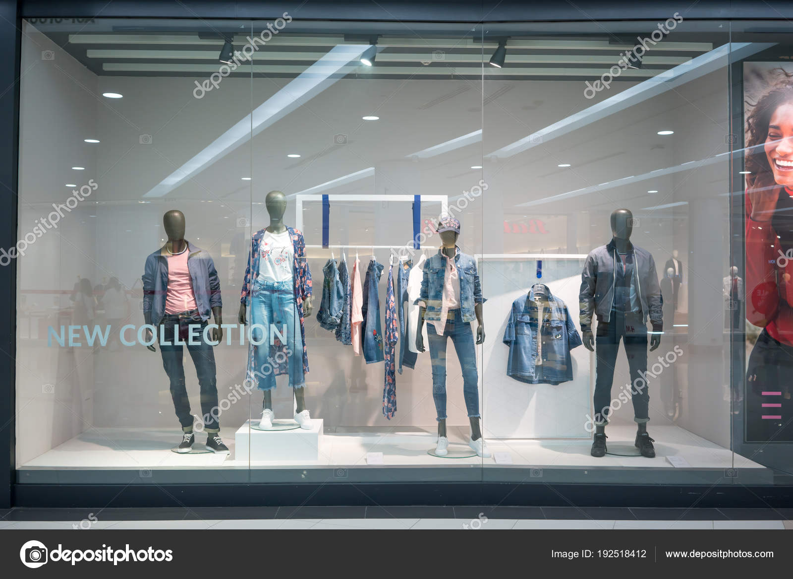 Esprit shop at Fashion Island, Bangkok, Thailand, Mar 22, 2018