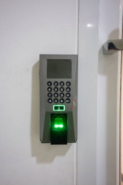parmak izi tarayıcı aygıtı belirleme doğrulama kişi o için