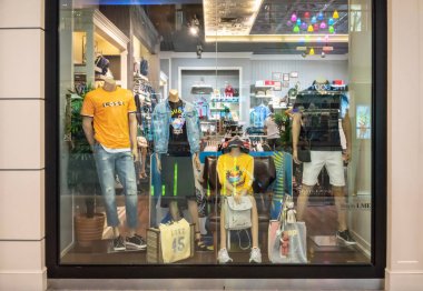 ESP alışveriş merkezi Rama9, Bangkok, Tayland, 30 Nisan 2018 