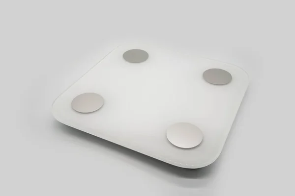 Digital Balance Care Measure Weight Kilogram Isolated White Background — Stock Photo, Image