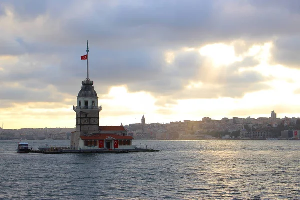 Torre Das Donzelas Istambul — Fotografia de Stock