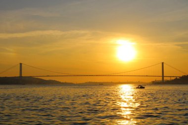 Boğaziçi Köprüsü'nde Günbatımı