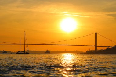 Boğaziçi Köprüsü'nde Günbatımı