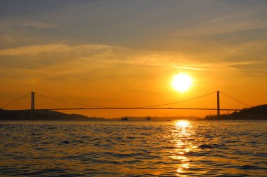 Boğaziçi Köprüsü'nde Günbatımı