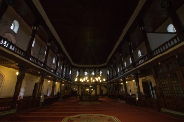 İstanbul 'da 7. yüzyılda inşa edilen Arap Camii' nin içi.