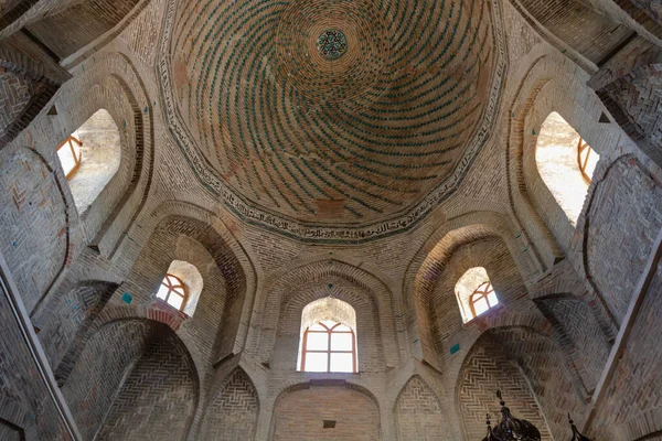 Decoraciones Ladrillo Cúpula Una Mezquita Con Letra Vav Parte Superior — Foto de Stock