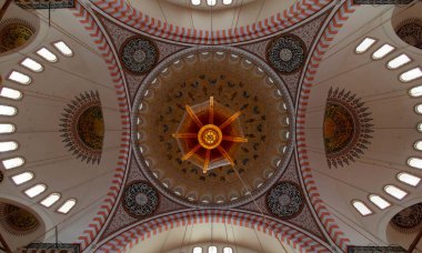 Süleyman Camii 'nin içi