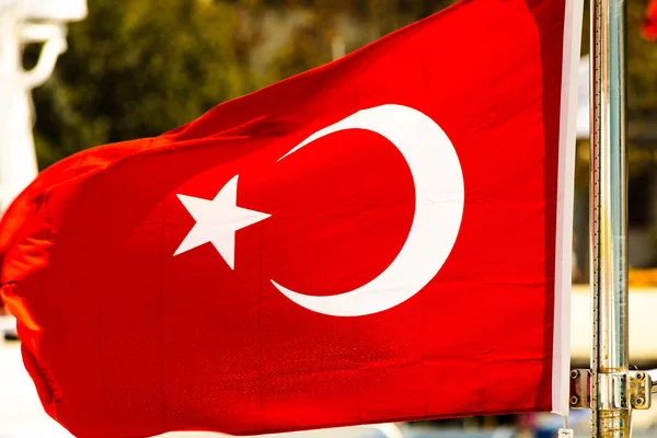 Flag of Turkey in Full frame