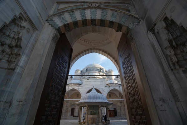 Main Gate Sehzadebasi Mosque — Stock Photo, Image