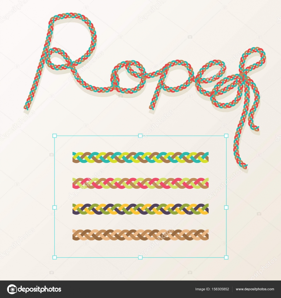 Braided Rope Pattern Seamless For Decoration Design Created By Vector Rope Brush For Illustrator Easy To Use And Modify Vector Image By C Mokoland Vector Stock Braided Rope Pattern Seamless For Decoration Design Created By Vector Rope Brush For Illustrator Easy To Use And Modify Vector Image By C Mokoland Vector Stock