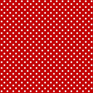 Kırmızı ve beyaz benekli desenler pürüzsüz