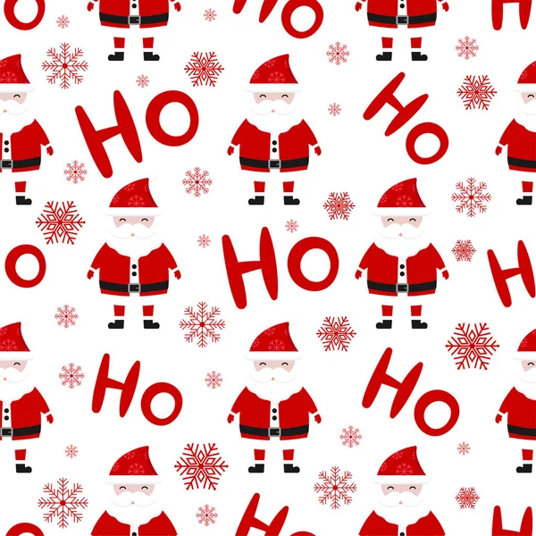 Merry Christmas pattern seamless — Stock Vector