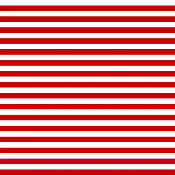 Patrón de franja roja y blanca sin costuras. Fondo de línea roja. Chri. — Archivo Imágenes Vectoriales