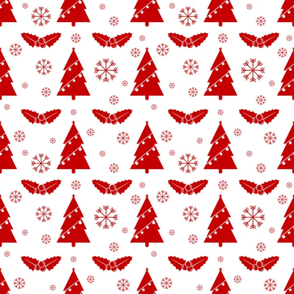 Merry Christmas Pattern Seamless Gift Background Endless Texture Gift Wrap  Stock Vector by ©Mokoland 223786168