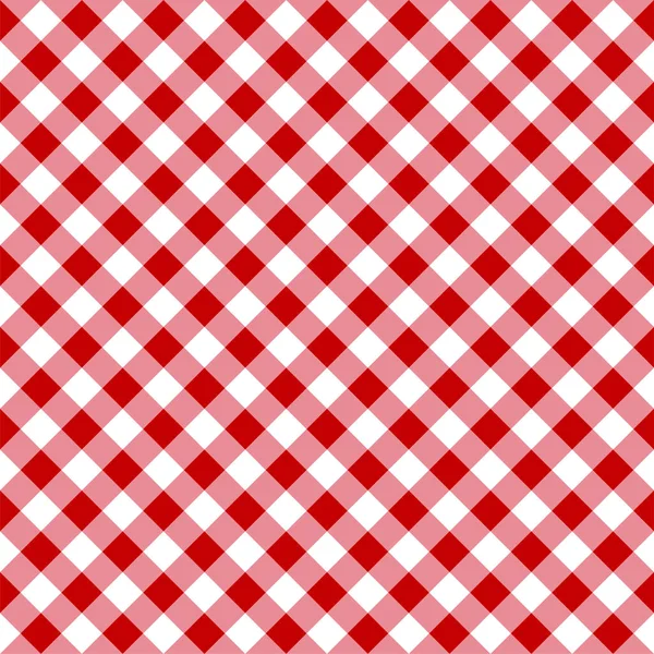 Red Tartan Check Plaid seamless patterns. — ストックベクタ