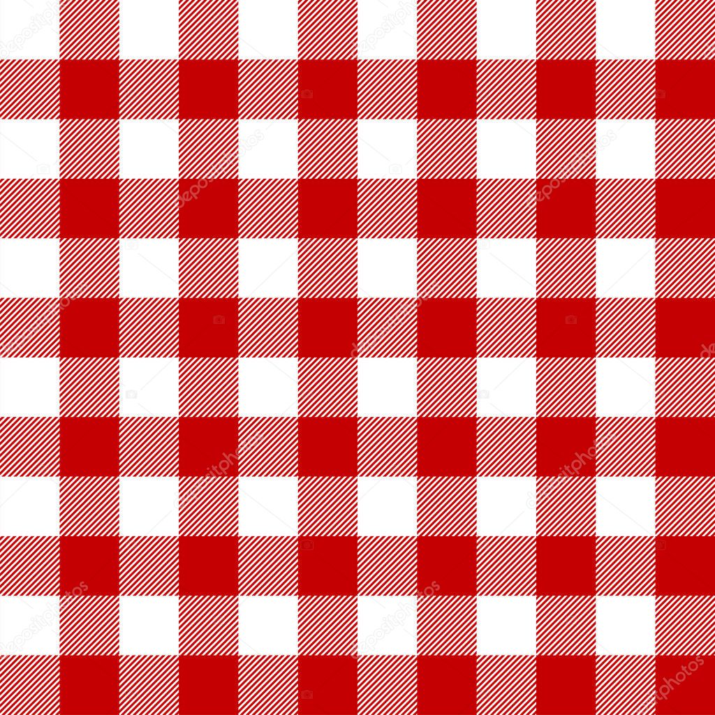 Red Tartan Check Plaid seamless patterns. 