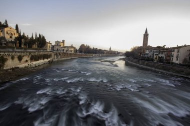 Verona İtalya nehir Adige