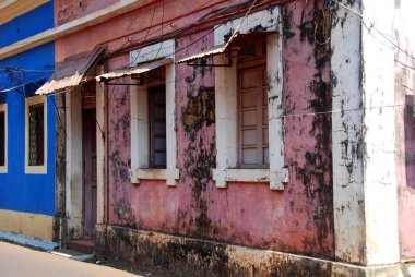 Panaji, Goa, Hindistan tipik arcitecture örneği