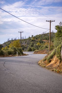 Eğrileri yol Cuyamaca