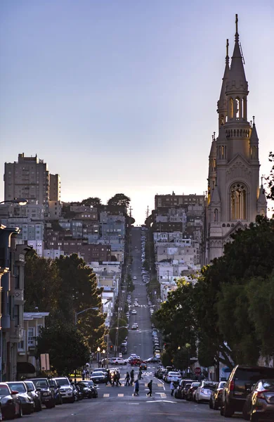 Catedrais lixo San fran — Fotografia de Stock