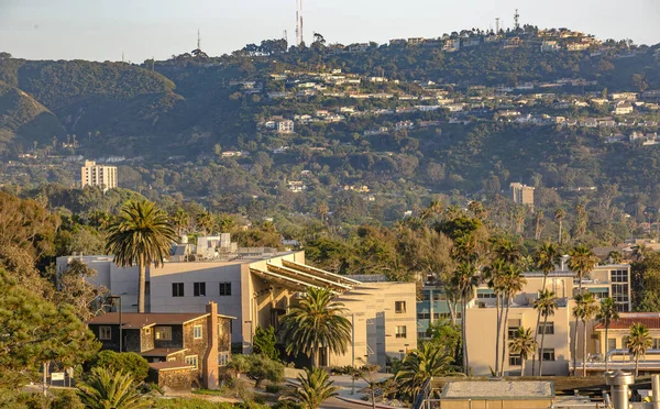 Luxe plage de rêve américain maisons d'été sur la plage Scripps — Photo