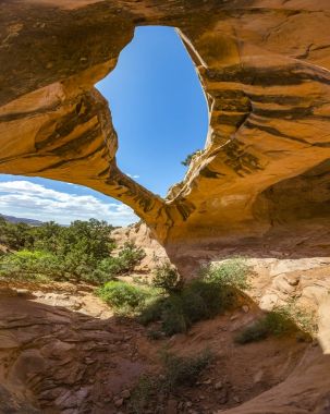 Moab, Utah Veritcal Panorama uranyum kemer