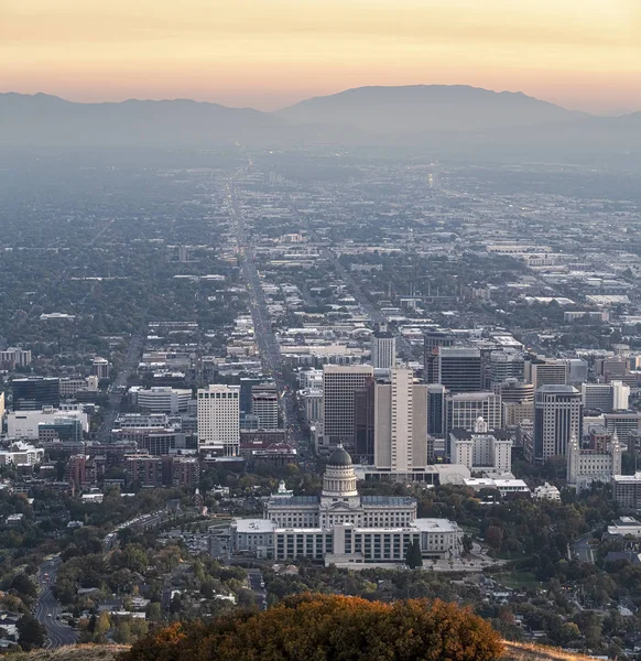 Vista aérea del edificio del Capitolio del Estado de Utah —  Fotos de Stock
