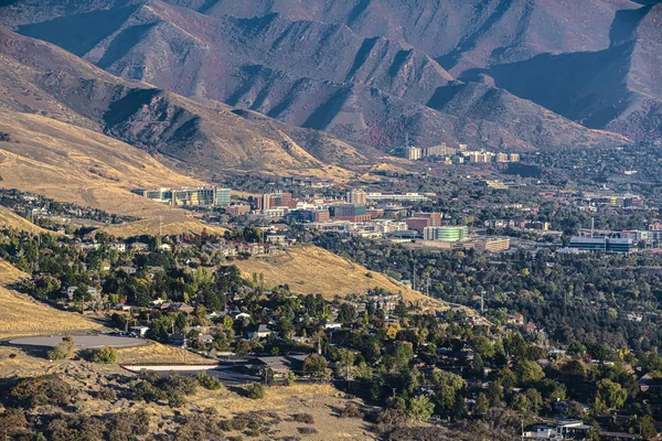 Vista general de los suburbios de Salt Lake City — Foto de Stock